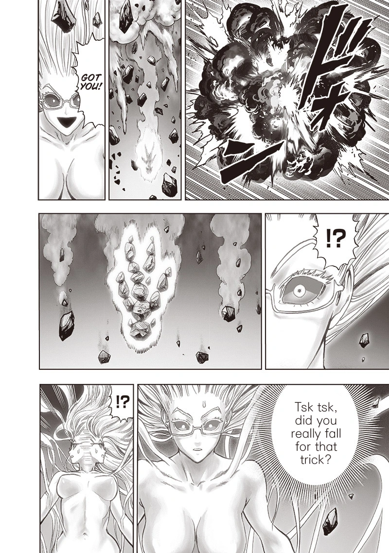 One Punch Man Manga Chapter 133 page 18 - Glorious Being scene
