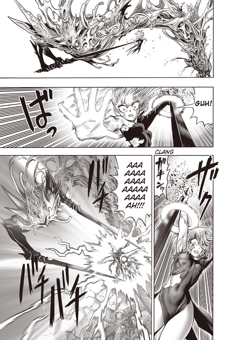One Punch Man Manga Chapter 133 page 24 - Glorious Being scene