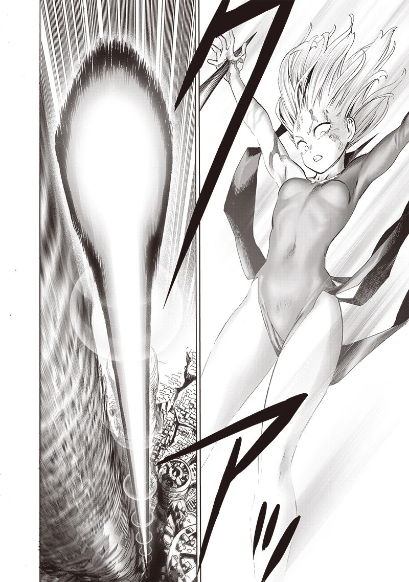One Punch Man Manga Chapter 133 page 27 - Glorious Being scene