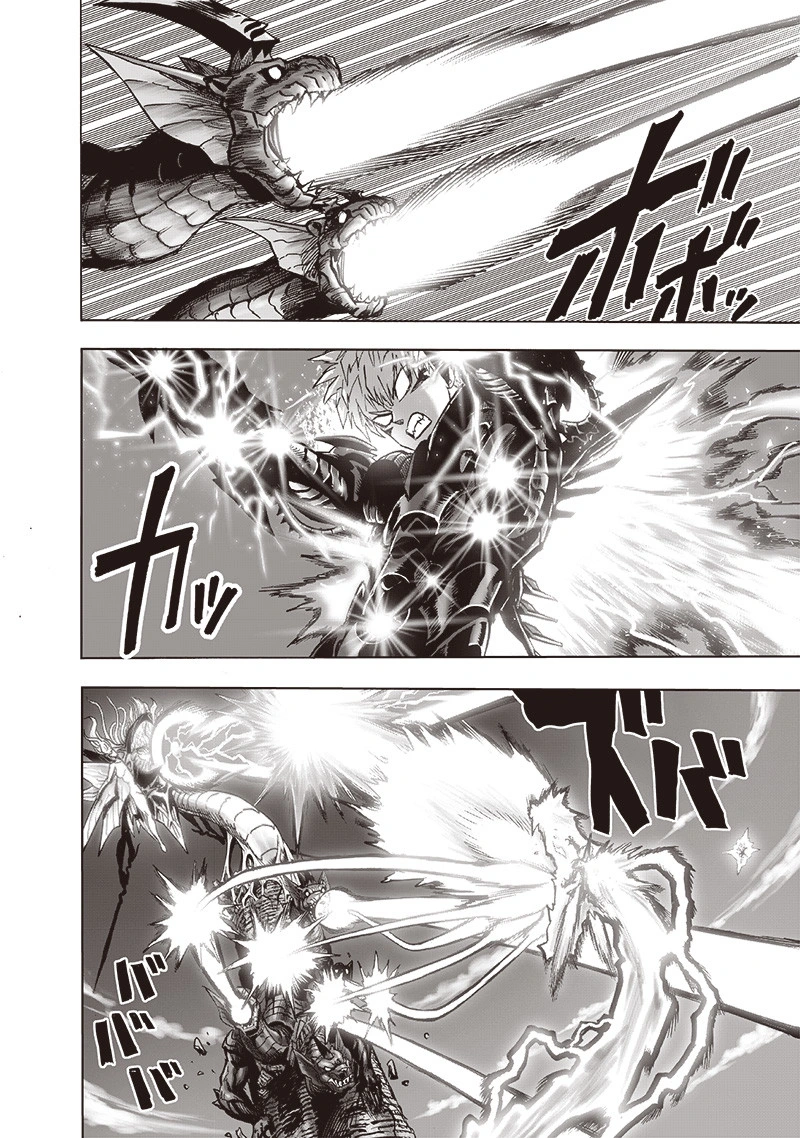 One Punch Man Manga Chapter 133 page 37 - Glorious Being scene