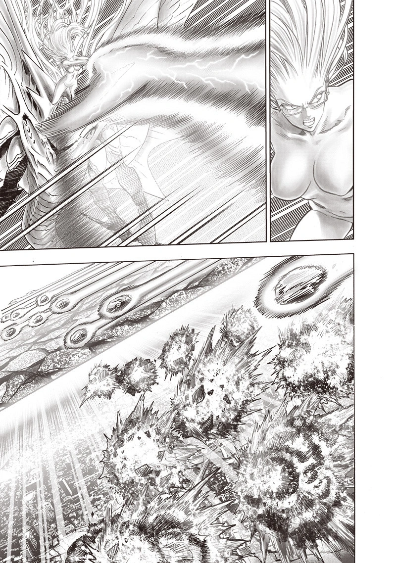One Punch Man Manga Chapter 133 page 8 - Glorious Being scene