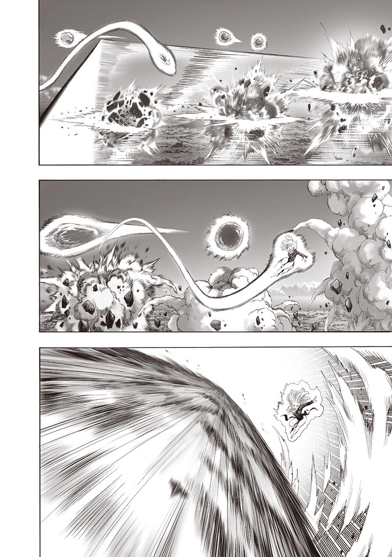 One Punch Man Manga Chapter 133 page 9 - Glorious Being scene