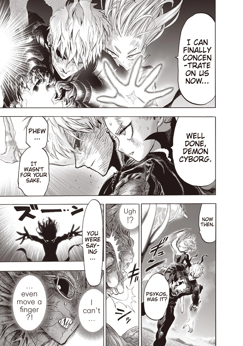 One Punch Man Manga Chapter 134 page 13 - Twist scene