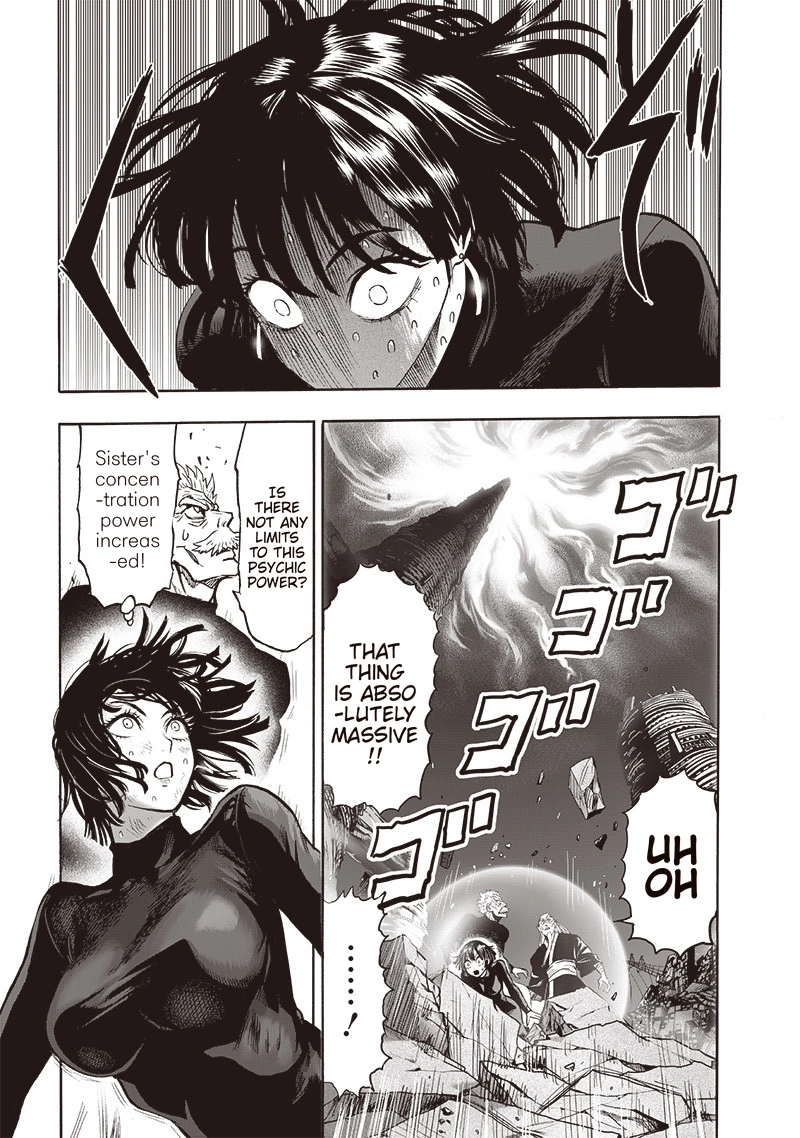 One Punch Man Manga Chapter 134 page 15 - Twist scene