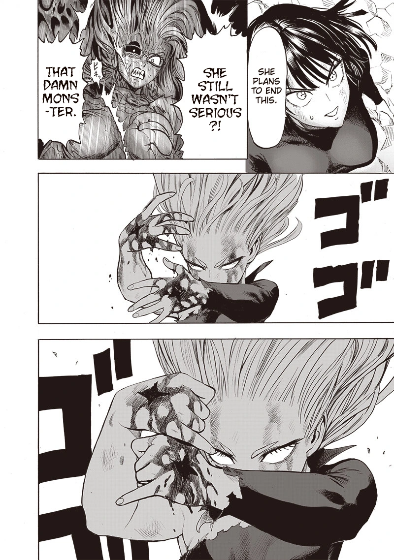 One Punch Man Manga Chapter 134 page 16 - Twist scene