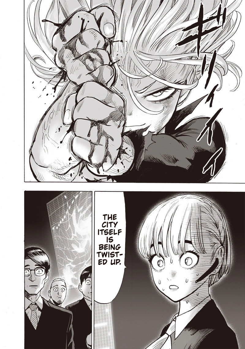 One Punch Man Manga Chapter 134 page 18 - Twist scene