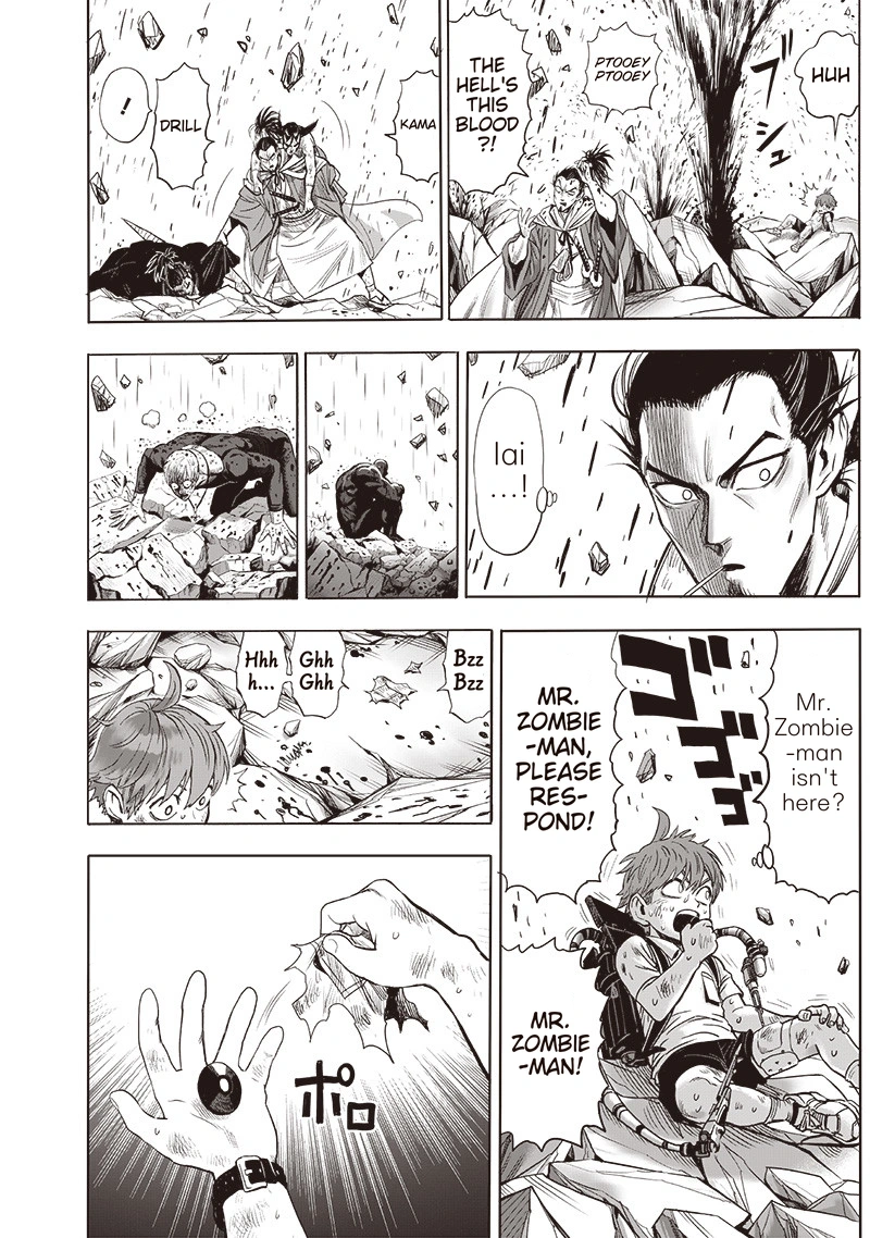 One Punch Man Manga Chapter 134 page 22 - Twist scene