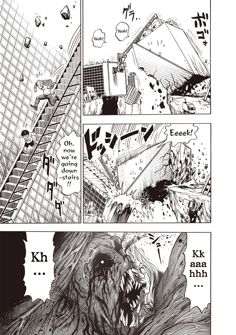 One Punch Man Manga Chapter 134 page 25 - Twist scene