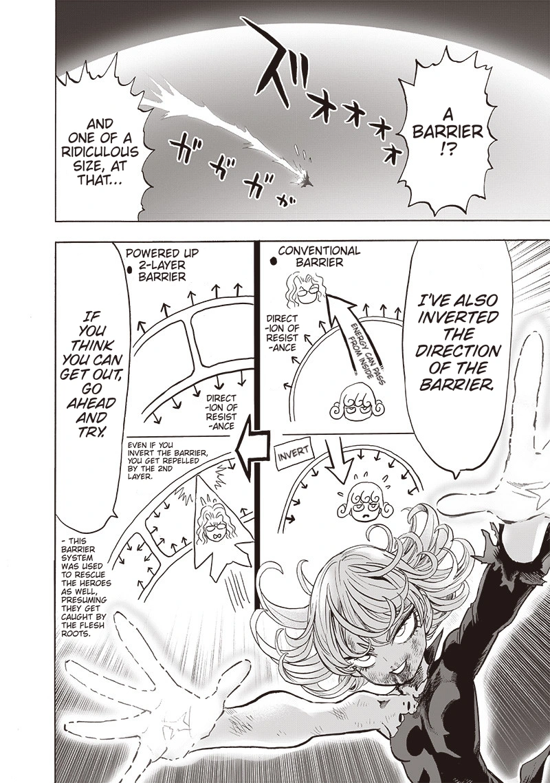 One Punch Man Manga Chapter 134 page 38 - Twist scene