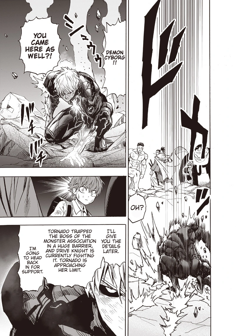 One Punch Man Manga Chapter 134 page 46 - Twist scene