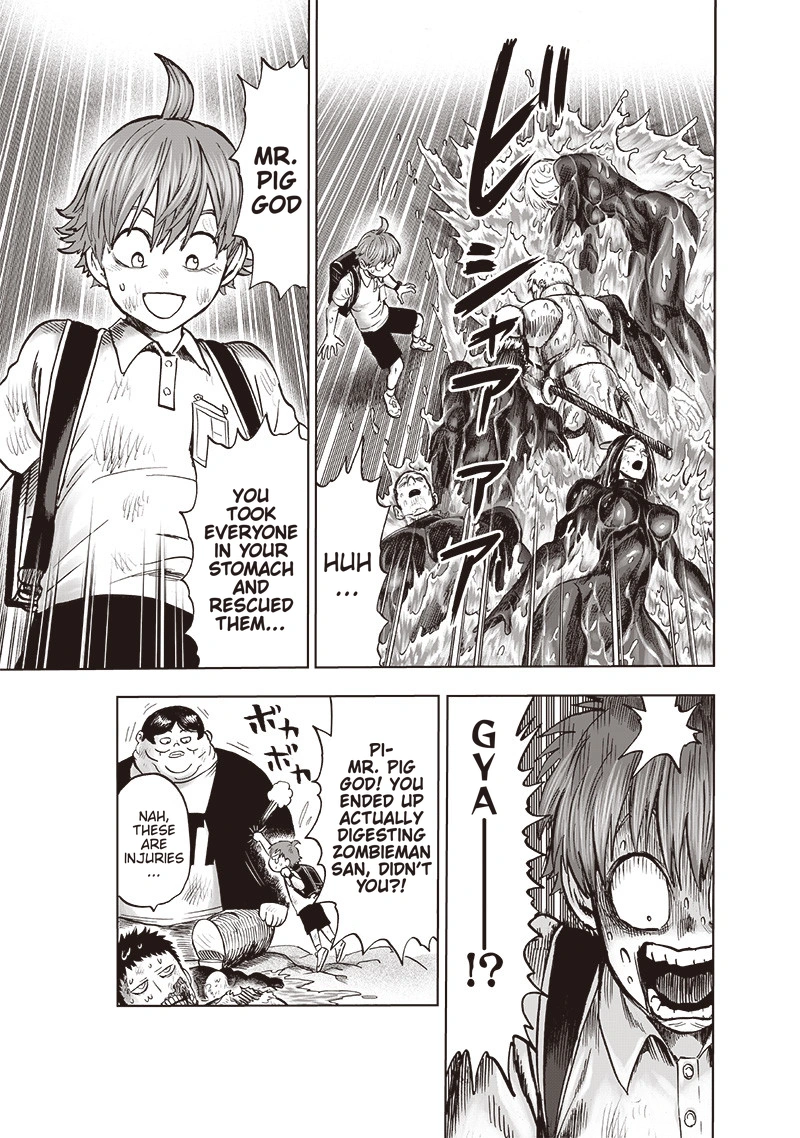 One Punch Man Manga Chapter 134 page 48 - Twist scene