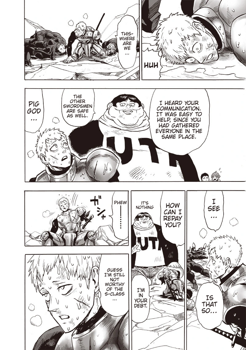 One Punch Man Manga Chapter 134 page 49 - Twist scene
