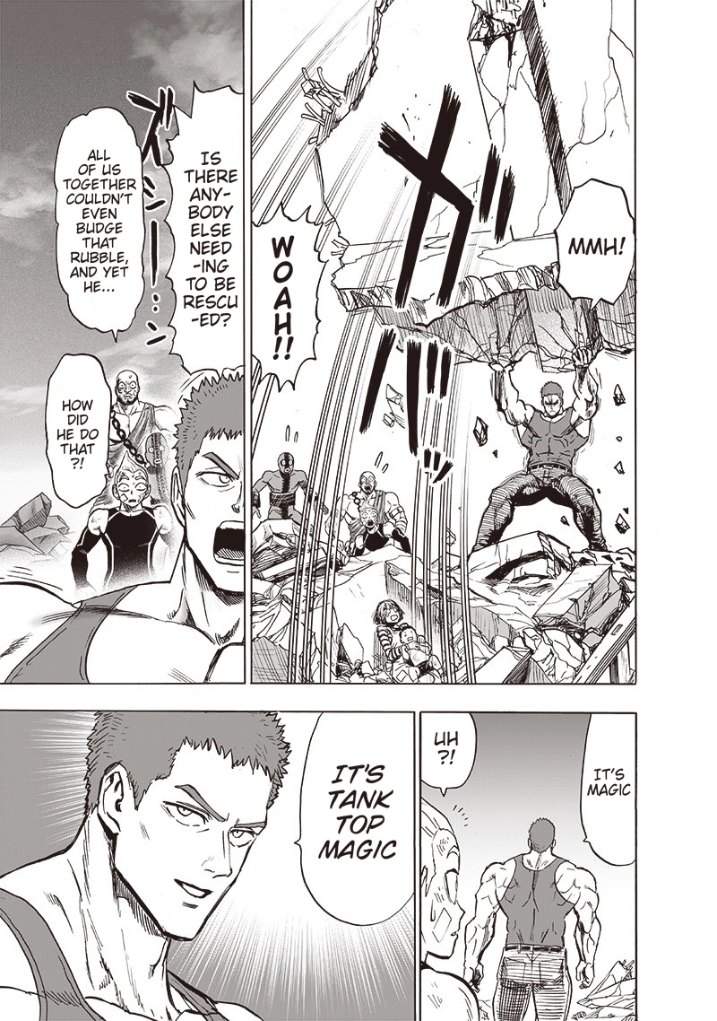 One Punch Man Manga Chapter 134 page 52 - Twist scene