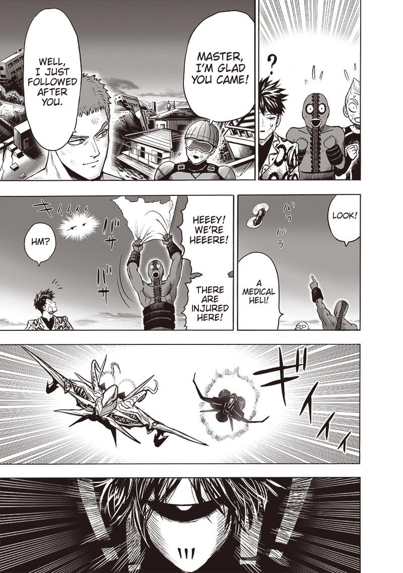 One Punch Man Manga Chapter 134 page 54 - Twist scene