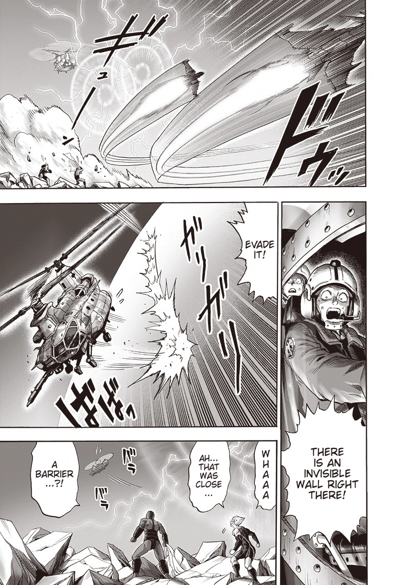 One Punch Man Manga Chapter 134 page 56 - Twist scene