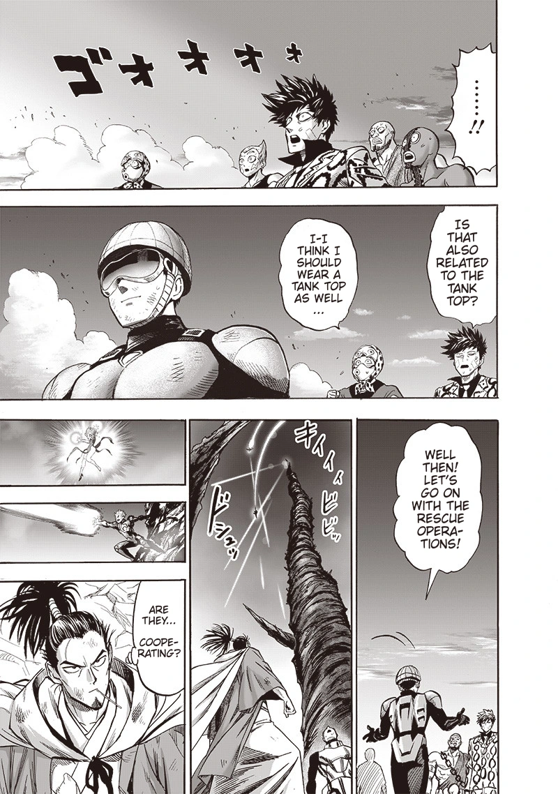 One Punch Man Manga Chapter 134 page 62 - Twist scene