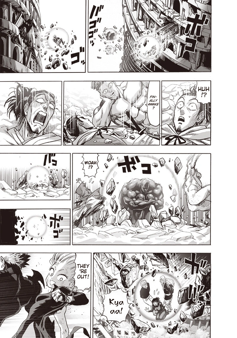 One Punch Man Manga Chapter 134 page 9 - Twist scene