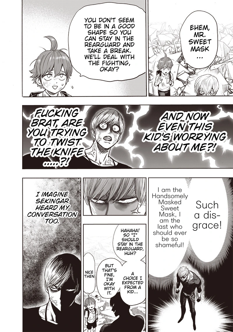 One Punch Man Manga Chapter 135 page 7 - Disgrace and Fundamentals scene