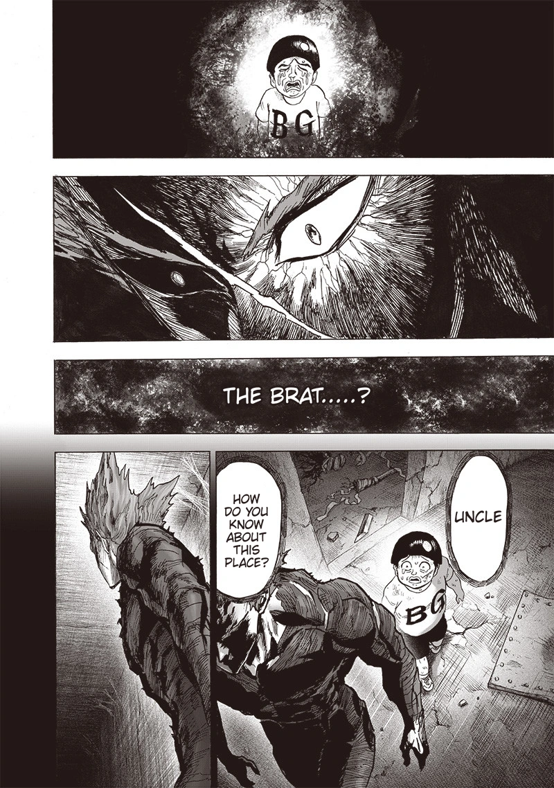 One Punch Man Manga Chapter 136 page 12 - Indomitable scene