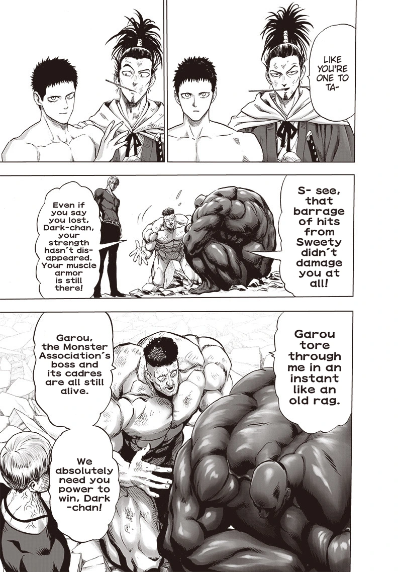 One Punch Man Manga Chapter 136 page 21 - Indomitable scene