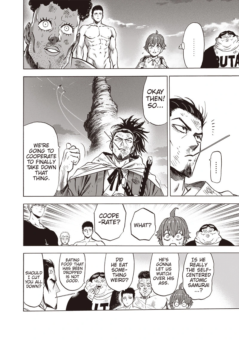 One Punch Man Manga Chapter 136 page 30 - Indomitable scene