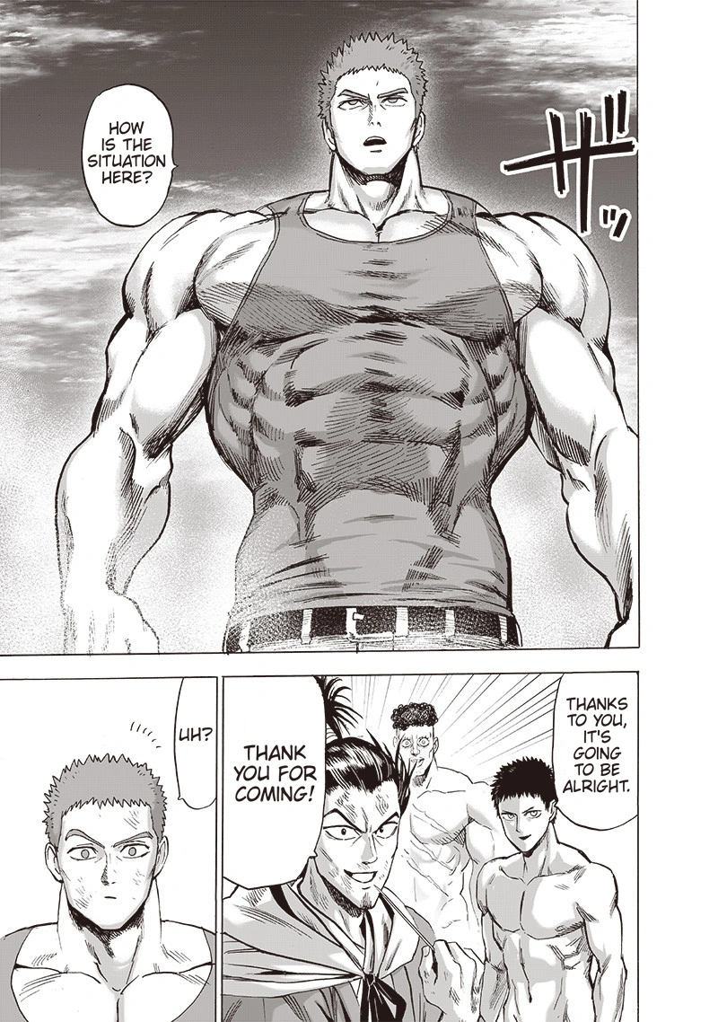 One Punch Man Manga Chapter 136 page 33 - Indomitable scene