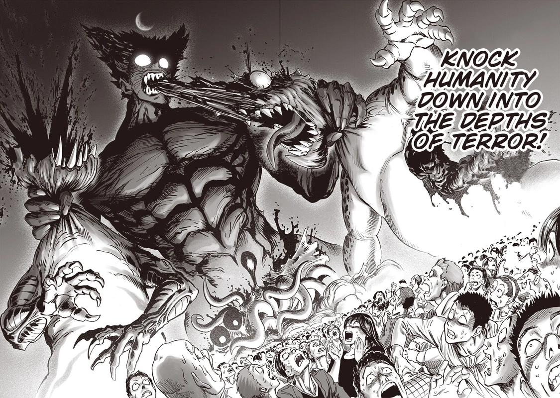 One Punch Man Manga Chapter 136 page 9 - Indomitable scene