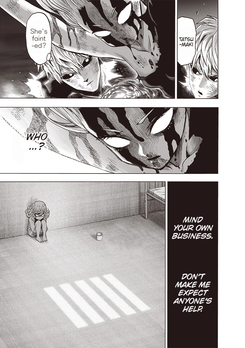 One Punch Man Manga Chapter 137 page 10 - Resonance scene