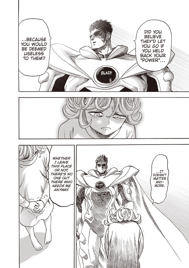 One Punch Man Manga Chapter 137 page 19 - Resonance scene