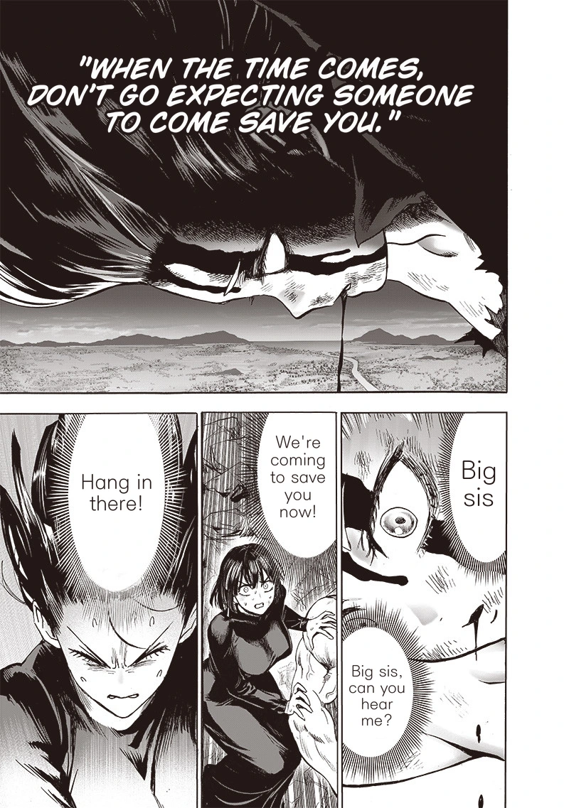 One Punch Man Manga Chapter 137 page 22 - Resonance scene