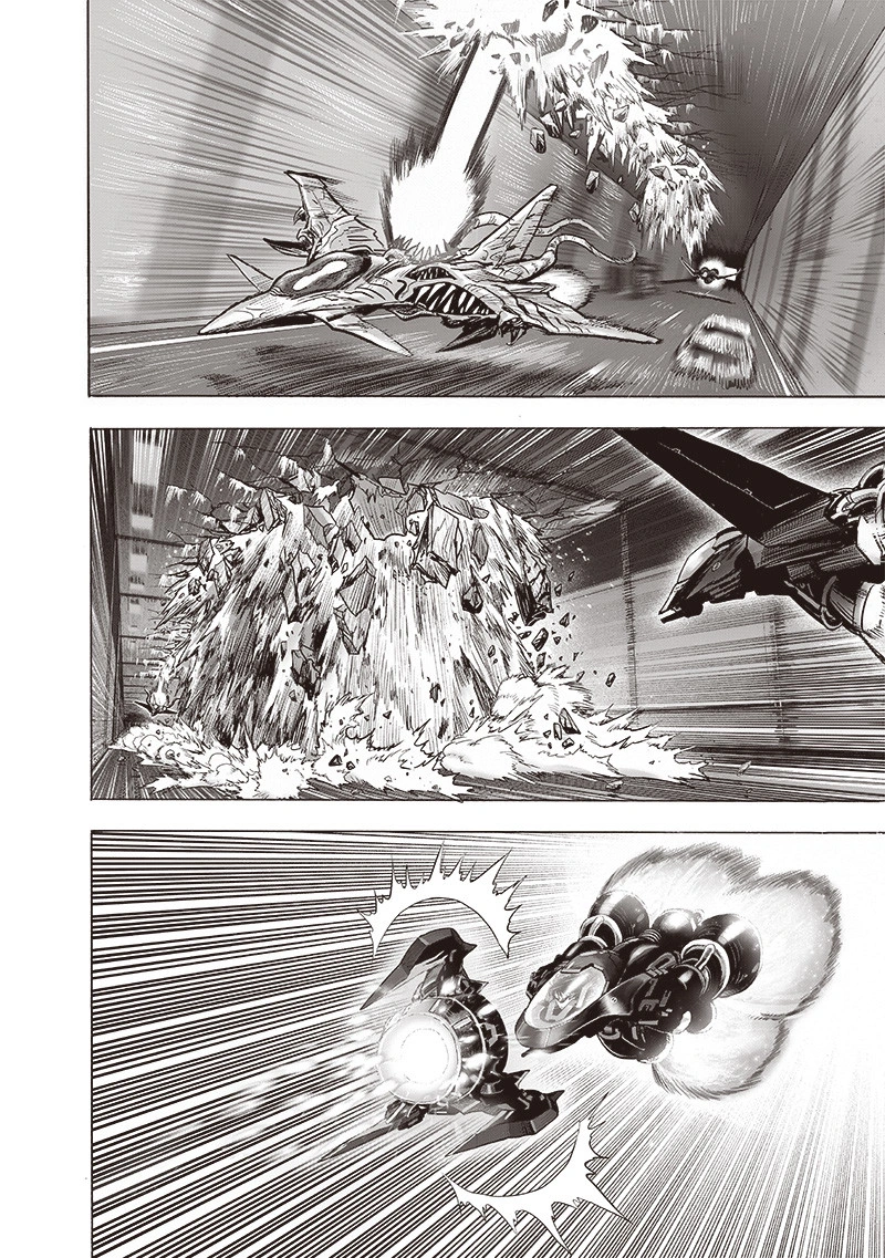 One Punch Man Manga Chapter 137 page 26 - Resonance scene