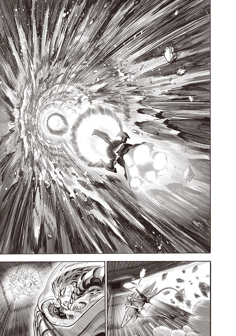 One Punch Man Manga Chapter 137 page 27 - Resonance scene