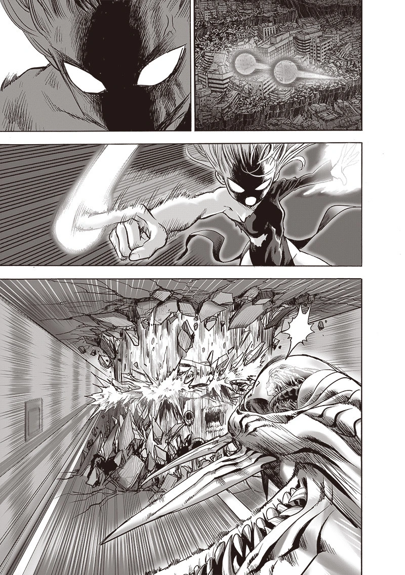 One Punch Man Manga Chapter 137 page 29 - Resonance scene