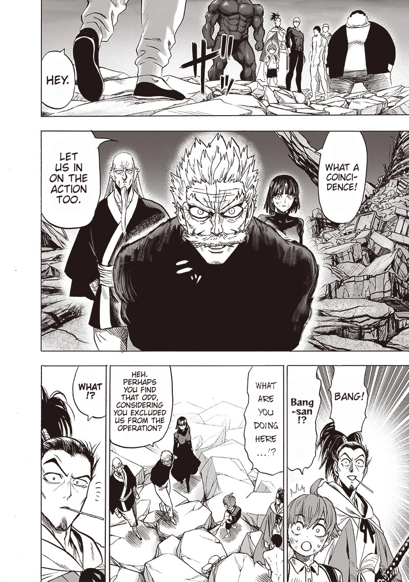One Punch Man Manga Chapter 137 page 3 - Resonance scene