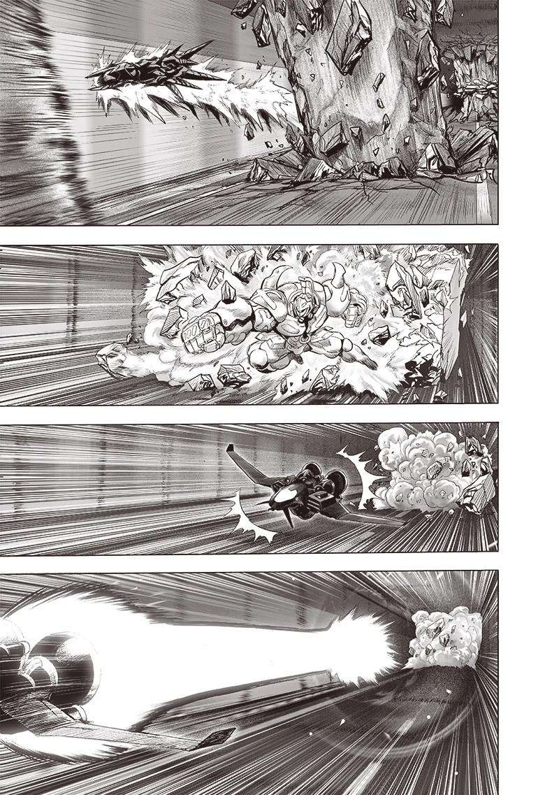 One Punch Man Manga Chapter 137 page 31 - Resonance scene