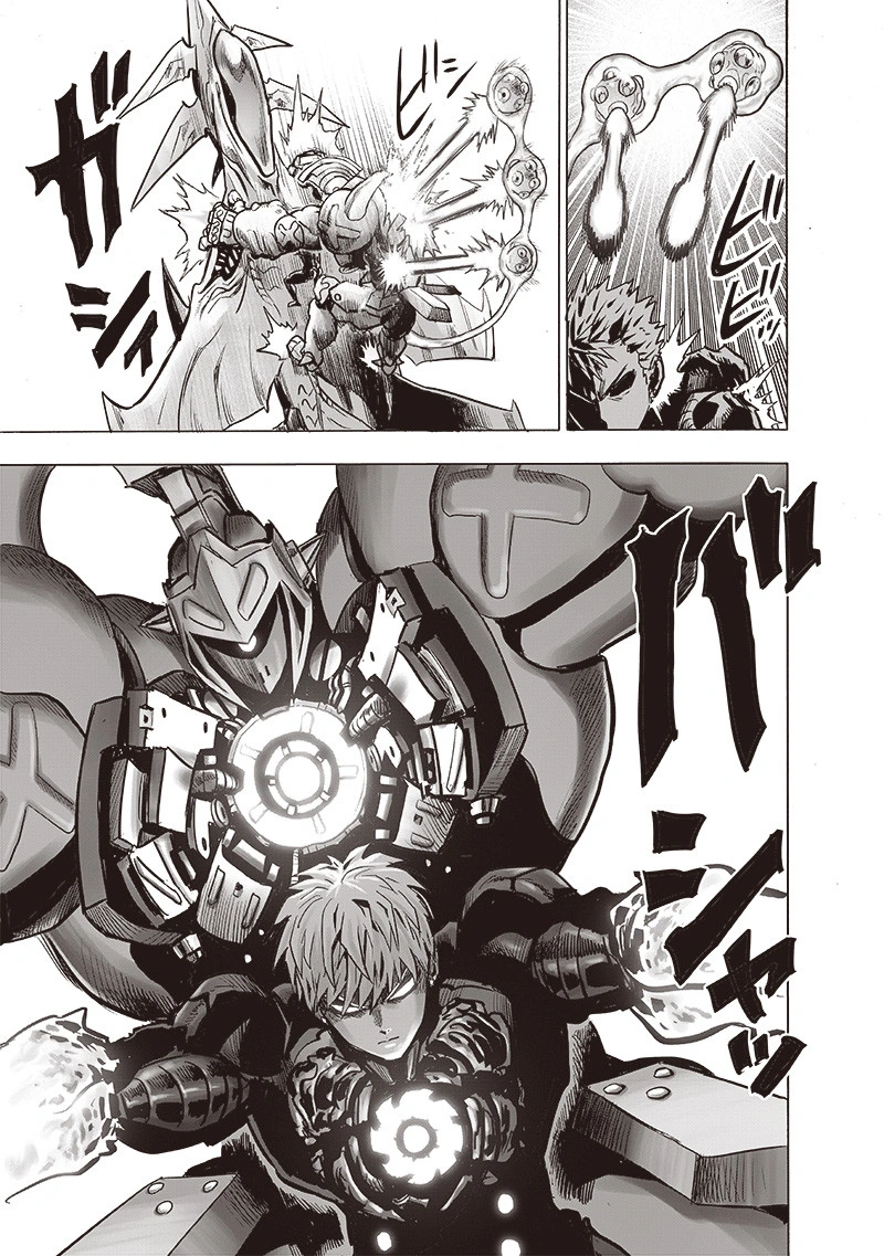 One Punch Man Manga Chapter 137 page 35 - Resonance scene