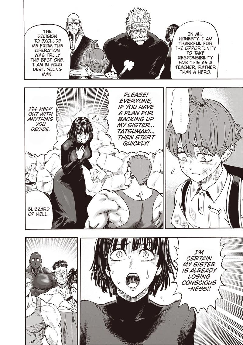 One Punch Man Manga Chapter 137 page 5 - Resonance scene