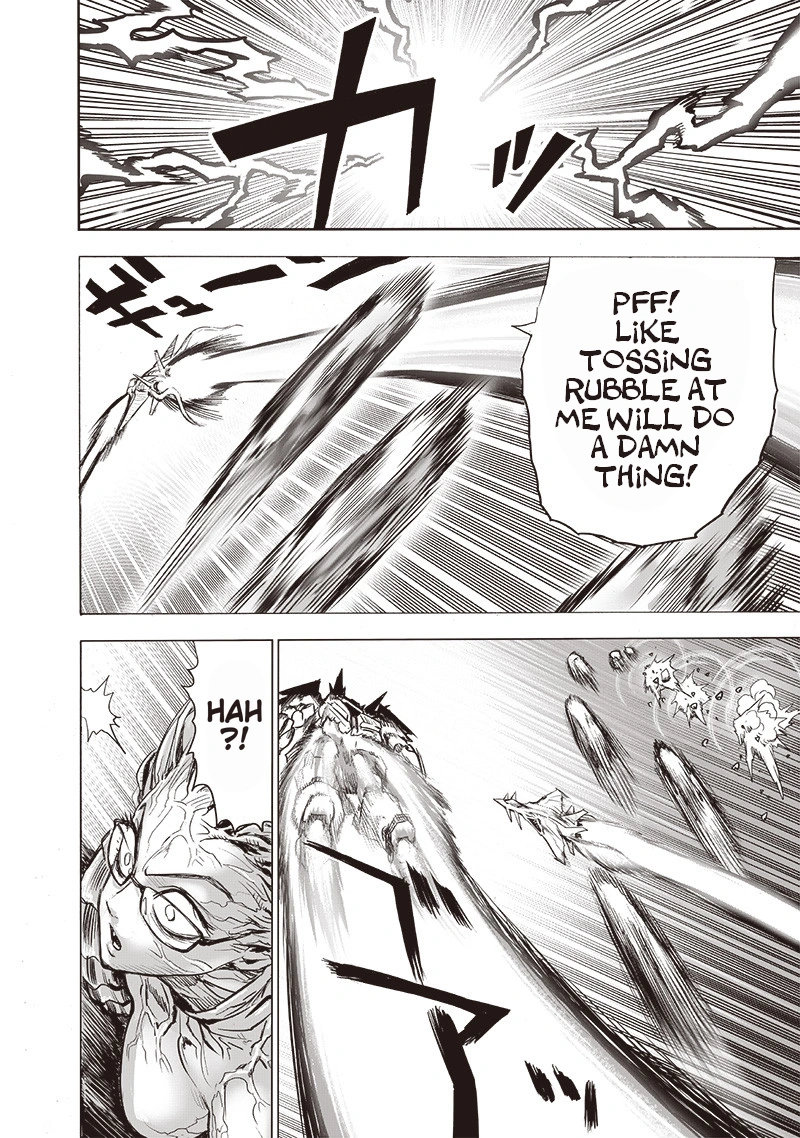 One Punch Man Manga Chapter 138 page 11 - Into the Abyss scene