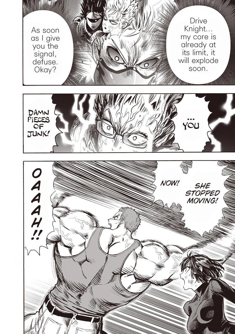 One Punch Man Manga Chapter 138 page 14 - Into the Abyss scene