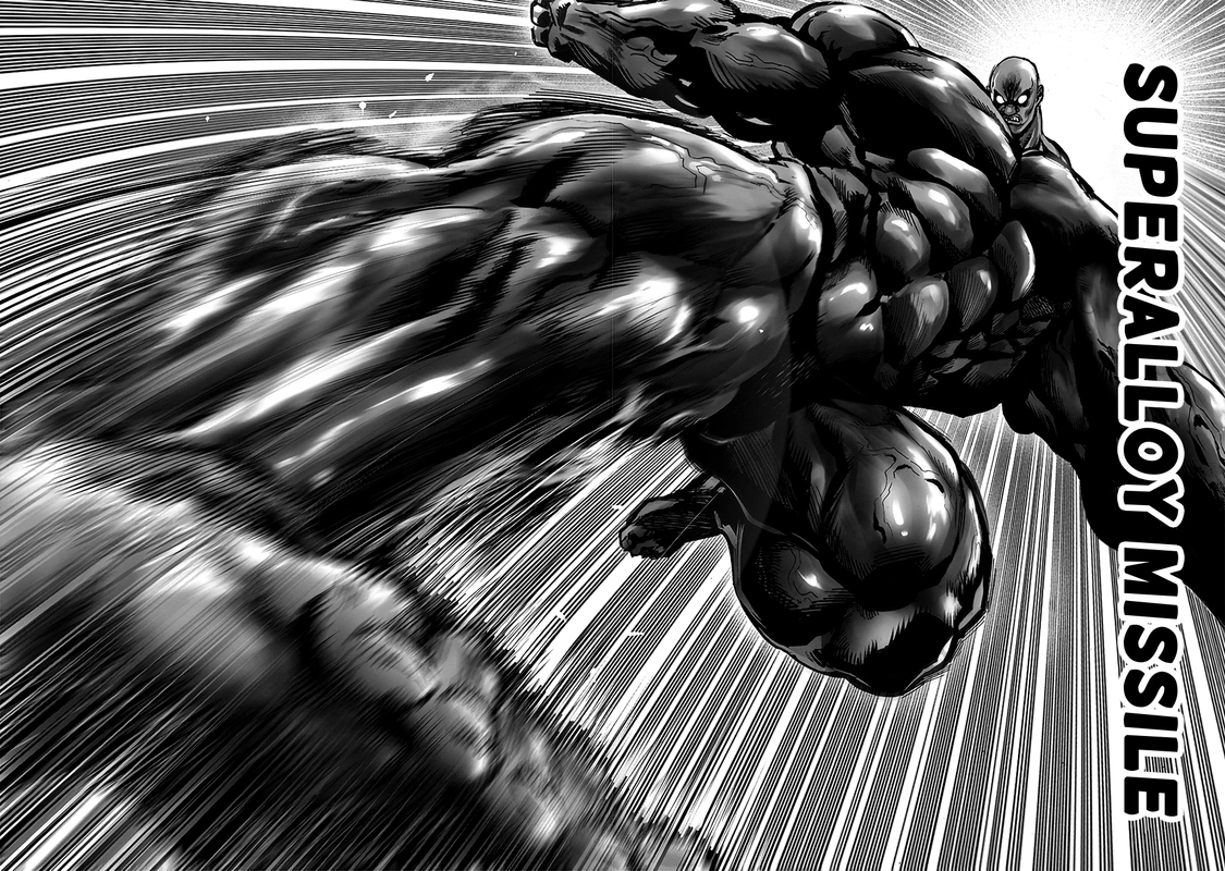 One Punch Man Manga Chapter 138 page 23 - Into the Abyss scene