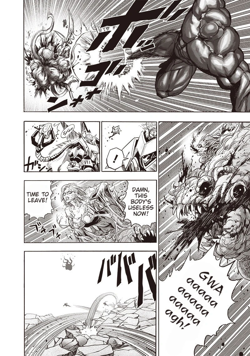 One Punch Man Manga Chapter 138 page 24 - Into the Abyss scene