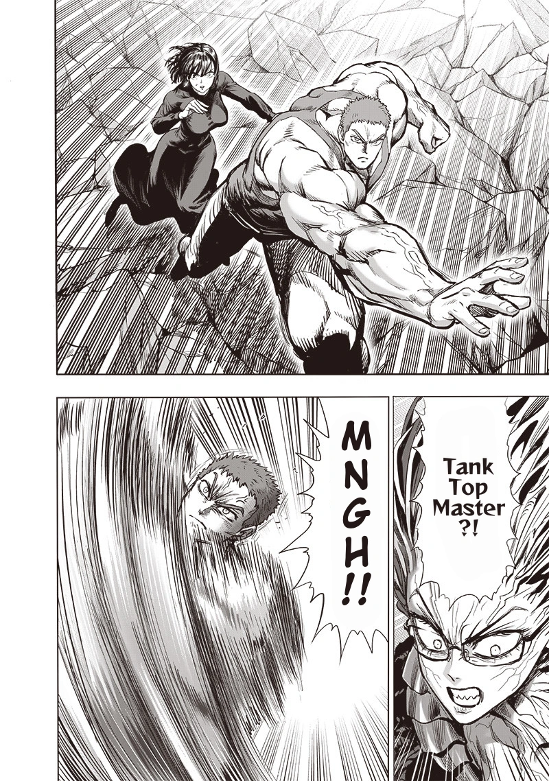One Punch Man Manga Chapter 138 page 7 - Into the Abyss scene