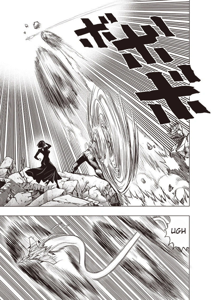 One Punch Man Manga Chapter 138 page 8 - Into the Abyss scene