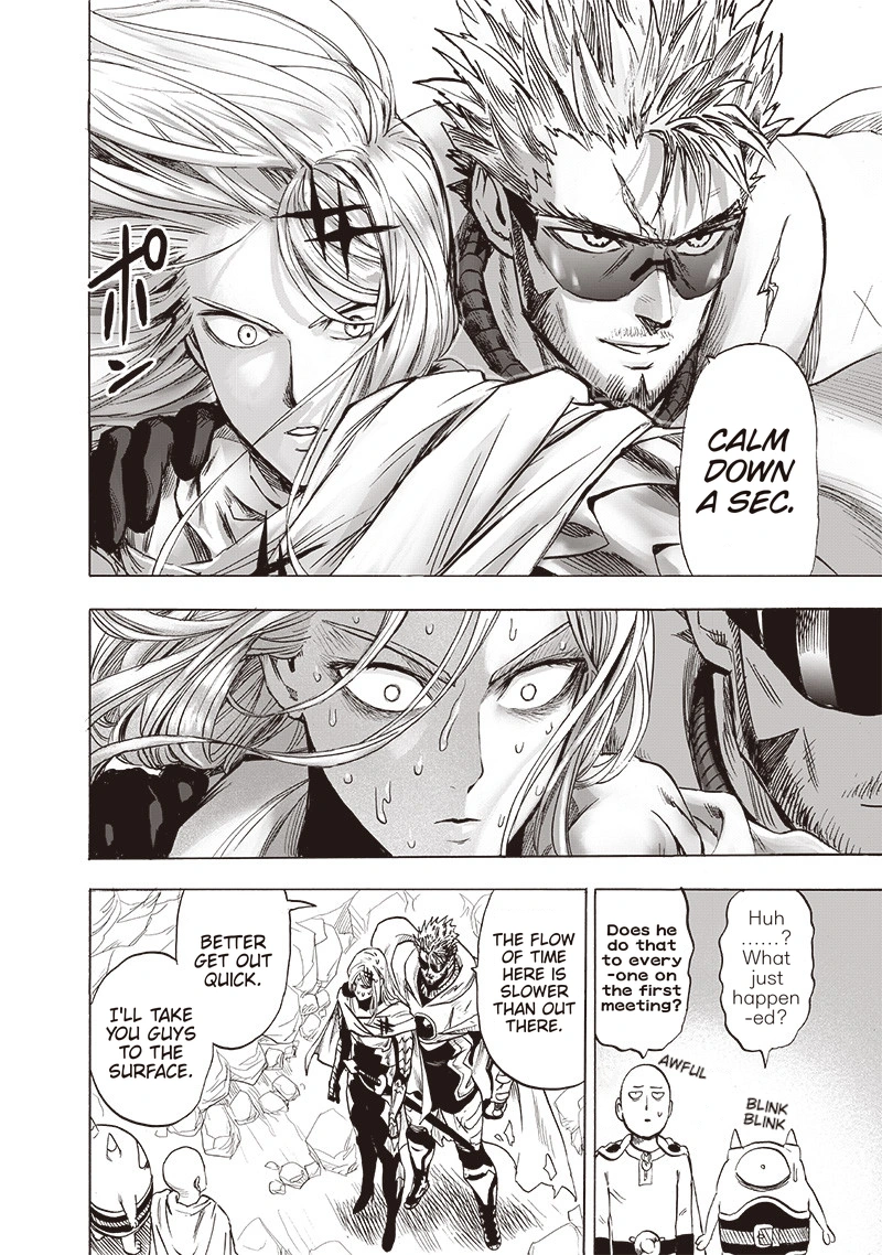 One Punch Man Manga Chapter 139 page 13 - Abyss scene