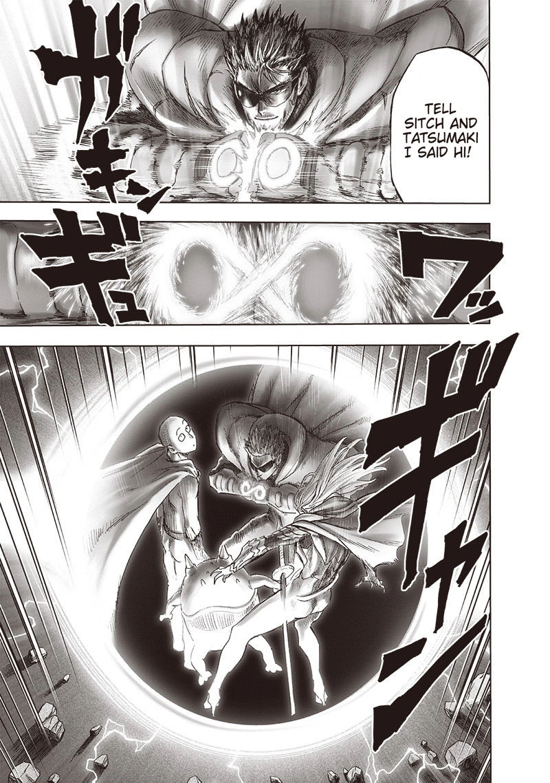 One Punch Man Manga Chapter 139 page 16 - Abyss scene
