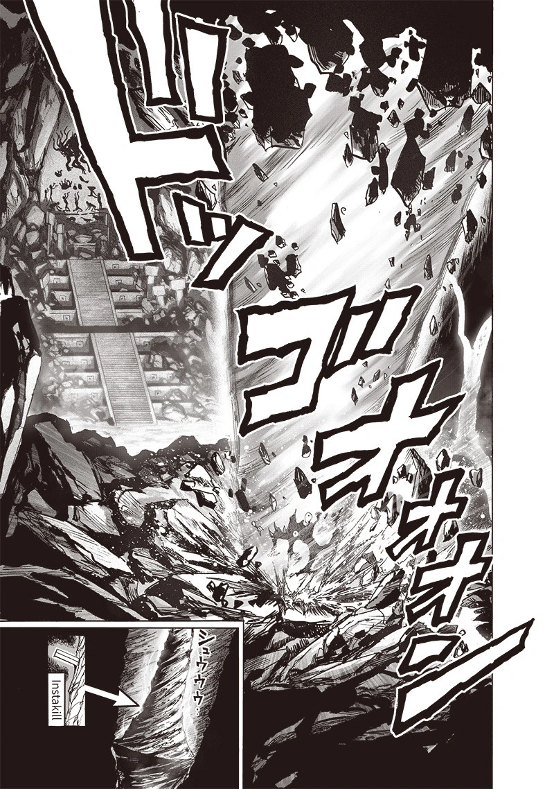 One Punch Man Manga Chapter 139 page 28 - Abyss scene