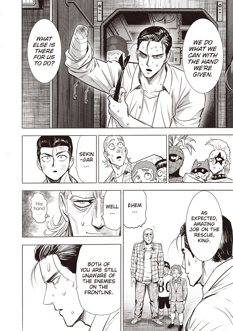 One Punch Man Manga Chapter 140 page 10 - Stones And Diamonds scene