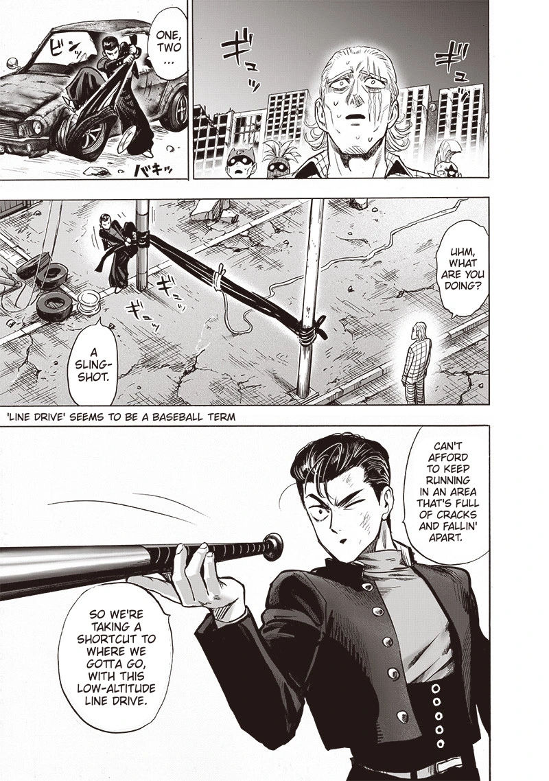 One Punch Man Manga Chapter 140 page 16 - Stones And Diamonds scene