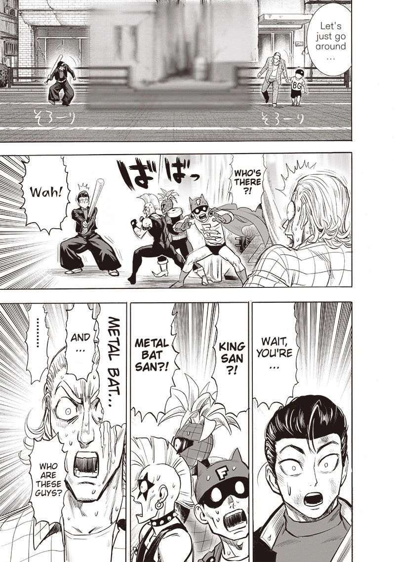 One Punch Man Manga Chapter 140 page 4 - Stones And Diamonds scene