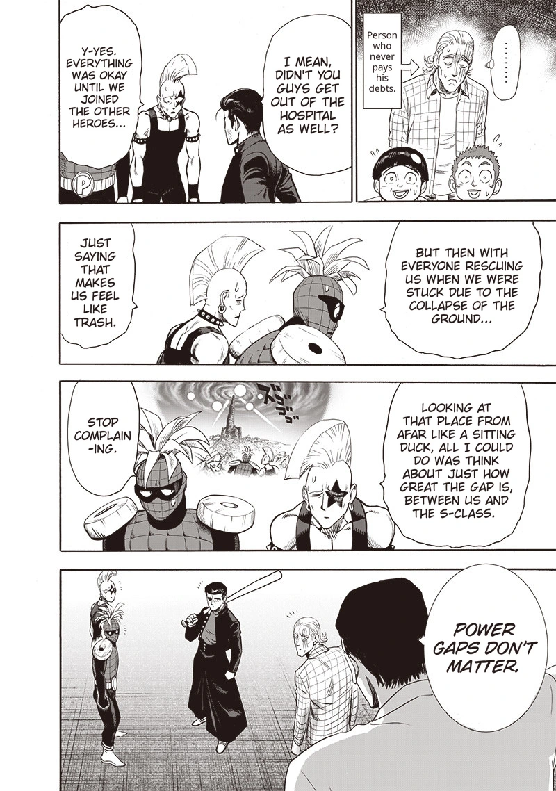 One Punch Man Manga Chapter 140 page 9 - Stones And Diamonds scene